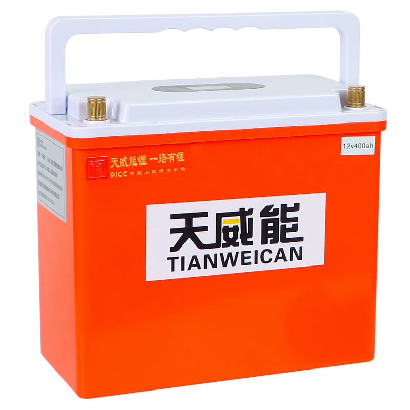 唤能户外便携式12V200AH防水超轻聚合物锂电池