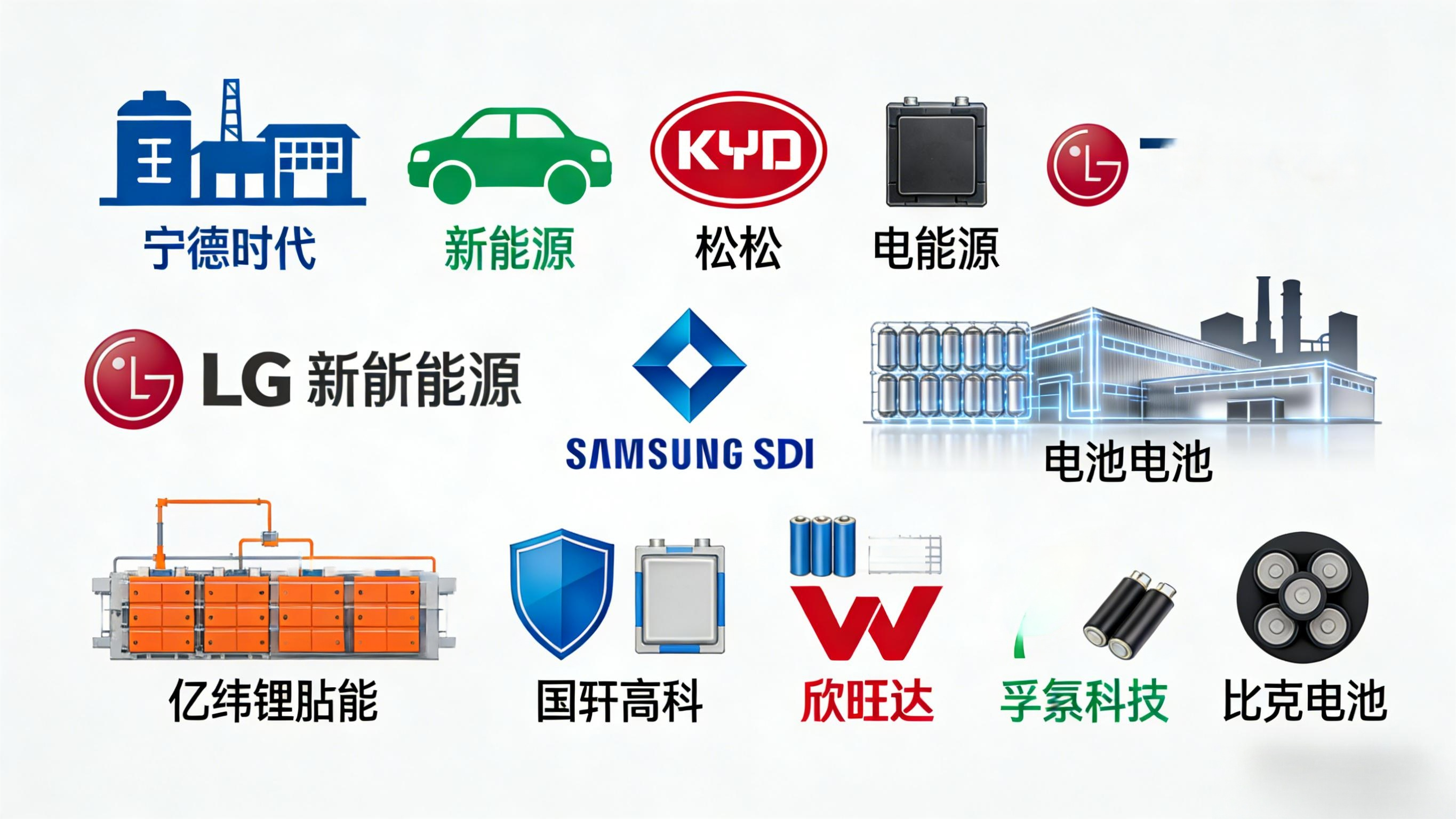 中国锂电池十大龙头企业